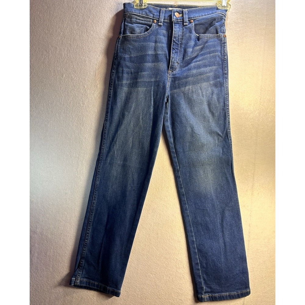 Wrangler Men's Heritage Fit Straight Jeans Mid Rise Medium Wash Stretch 5-Pkt